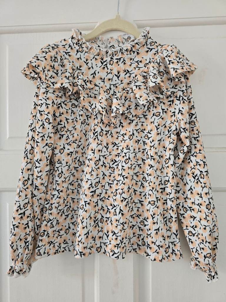 Next Kids Floral Blouse, 8 Years – As Good As New