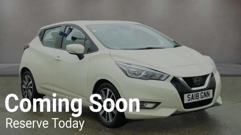 2018 Nissan Micra 1.0 Micra Acenta 5dr Hatchback Petrol Manual