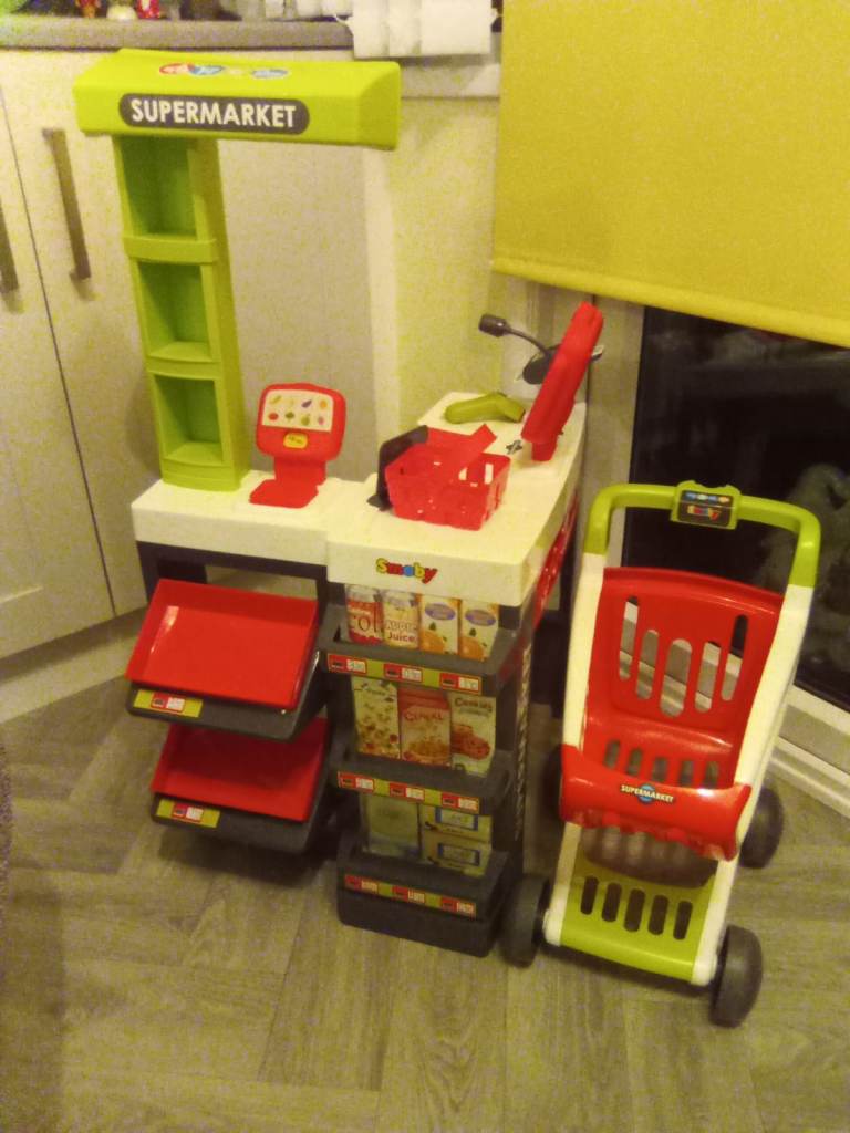 image for Child's supermarket and shopping trolly 
