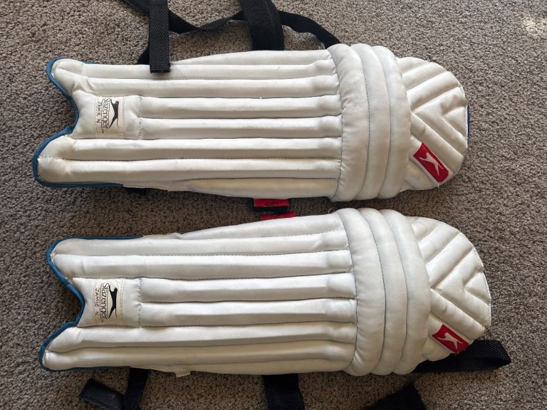 Boys Slazenger cricket pads 