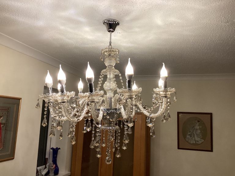 10 light crystal Chandelier 