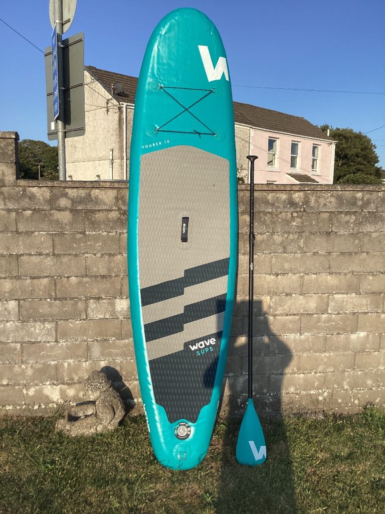 WAVE SUP PADDLE BOARD WITH WETSUIT