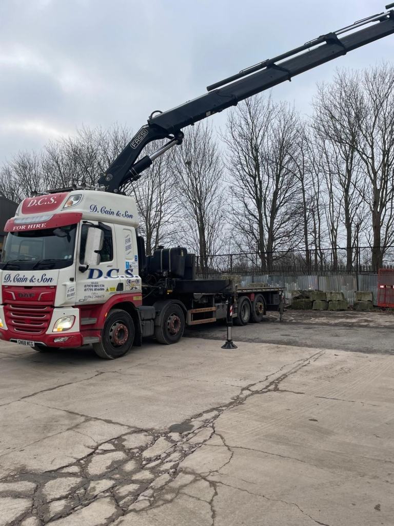 DAF TRUCKS CF 450 8x2 With Crane £55000 + VAT