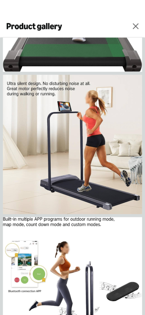 image for Treadmill Walking Pad Brand New 