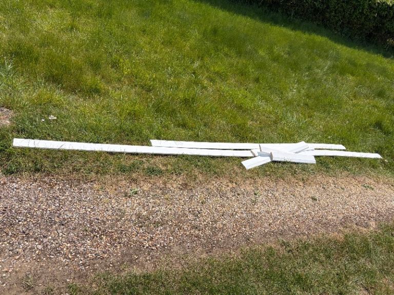 Pre-primed skirting boards assorted lengths