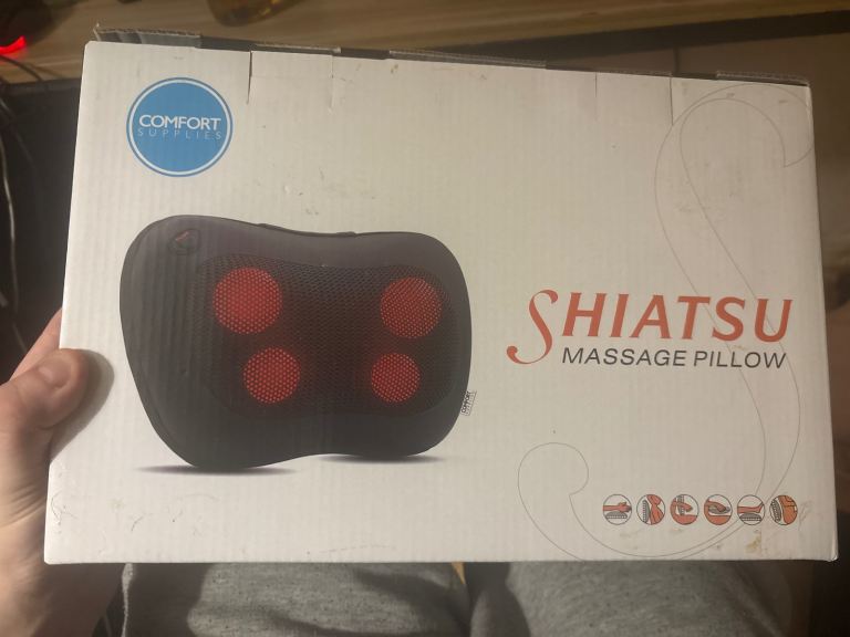 Comfort Supplies Shiatsu Massage Pillow – NEW in Box