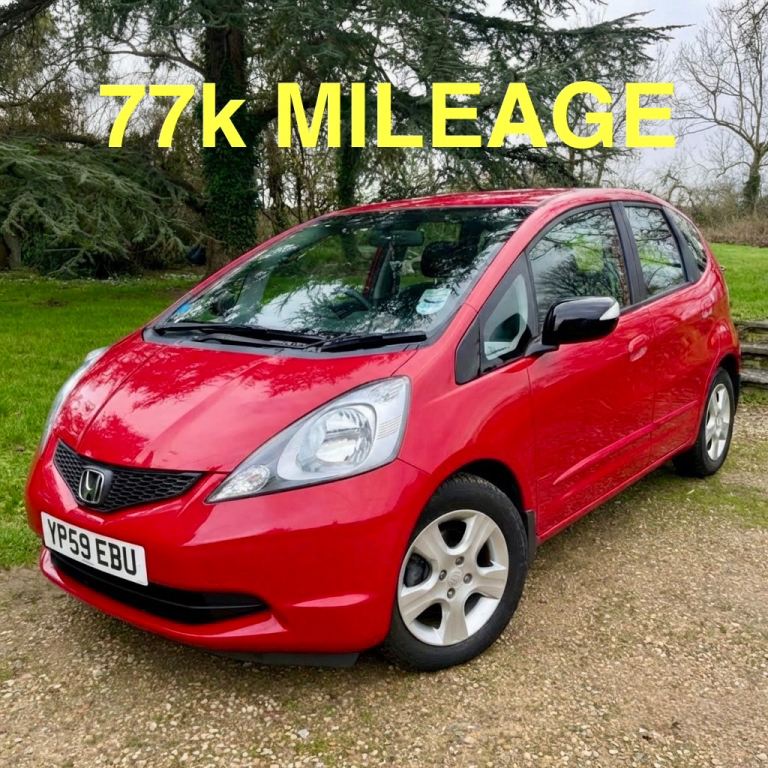 Honda jazz 1.2 petrol vtec 77k low mileage service history mot CLEAN&RELIABLE 