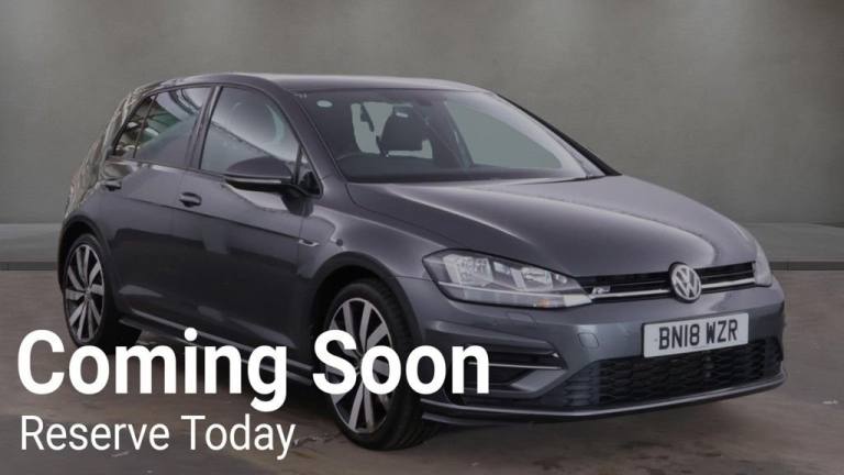 2018 18 VOLKSWAGEN GOLF 1.5 TSI EVO R-LINE HATCHBACK 5DR PETROL DSG EURO 6 (S/S)