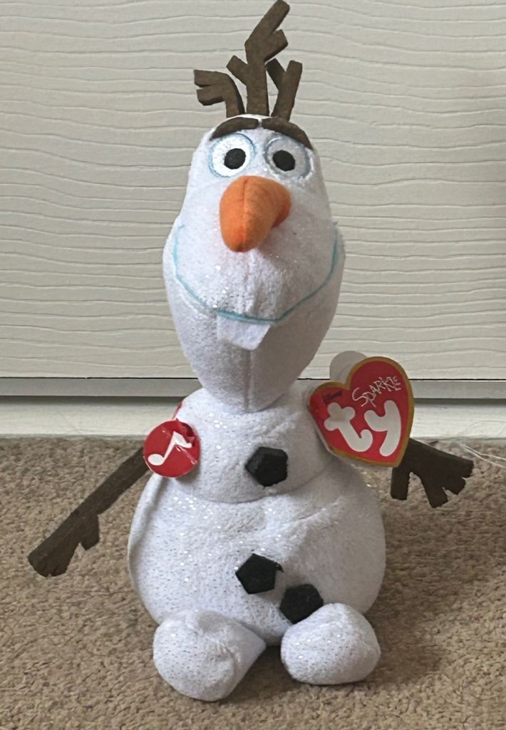 Olaf soft toy 