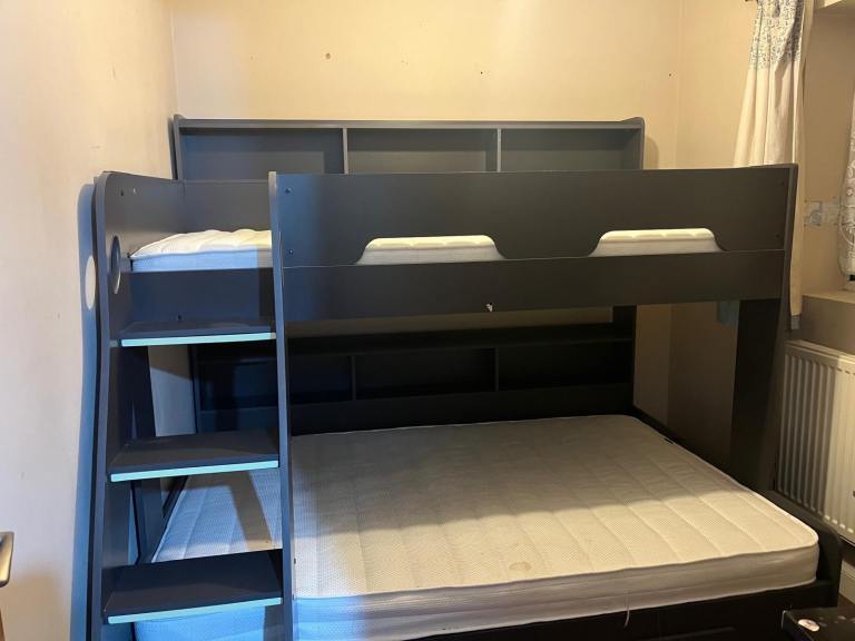 Orion Black Bunk bed 