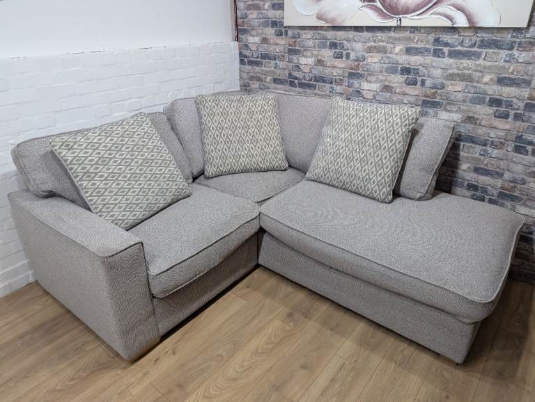 Grey corner sofa