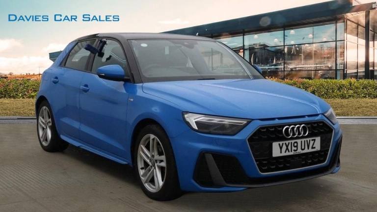 2019 19 AUDI A1 1.0 TFSI 30 S LINE SPORTBACK 5DR PETROL MANUAL EURO 6 (S/S) (116