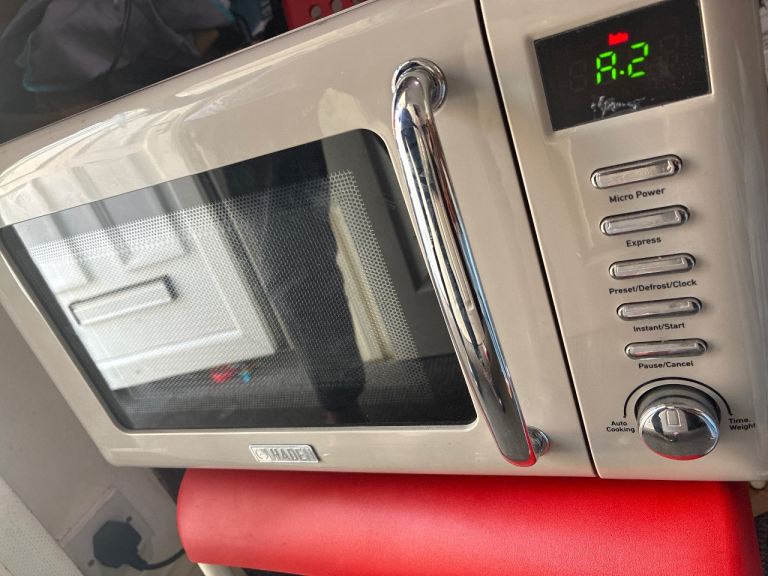 Haden Cream Microwave Oven - Good Condition