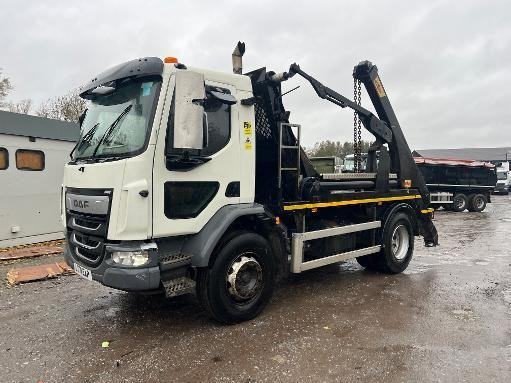 DAF TRUCKS LF260 18 TONNE SKIP LOADERS CHOICE IN STOCK