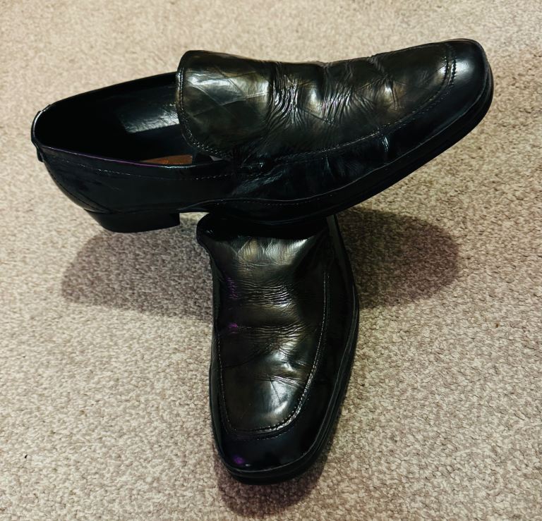 Italian Shoes Sydney Andrew Brown Leather Shoes Size 43/44