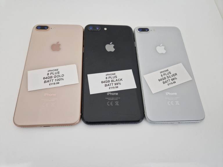 APPLE IPHONE 8 PLUS 64GB UNLOCKED