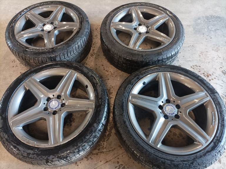 19" MERCEDES AMG ALLOY WHEELS 5X112