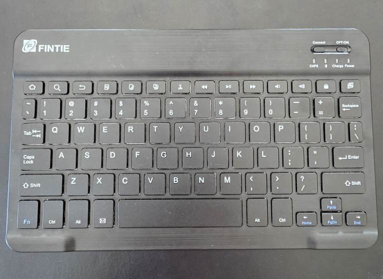 FINTIE Bluetooth Keyboard – Black, Good Condition