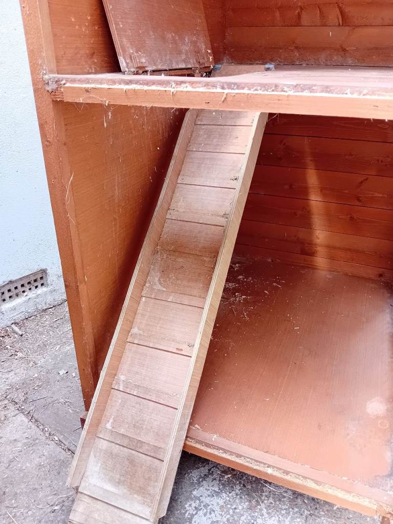 Rabbit hutch (2 storey fox-proof). Free. Collection only