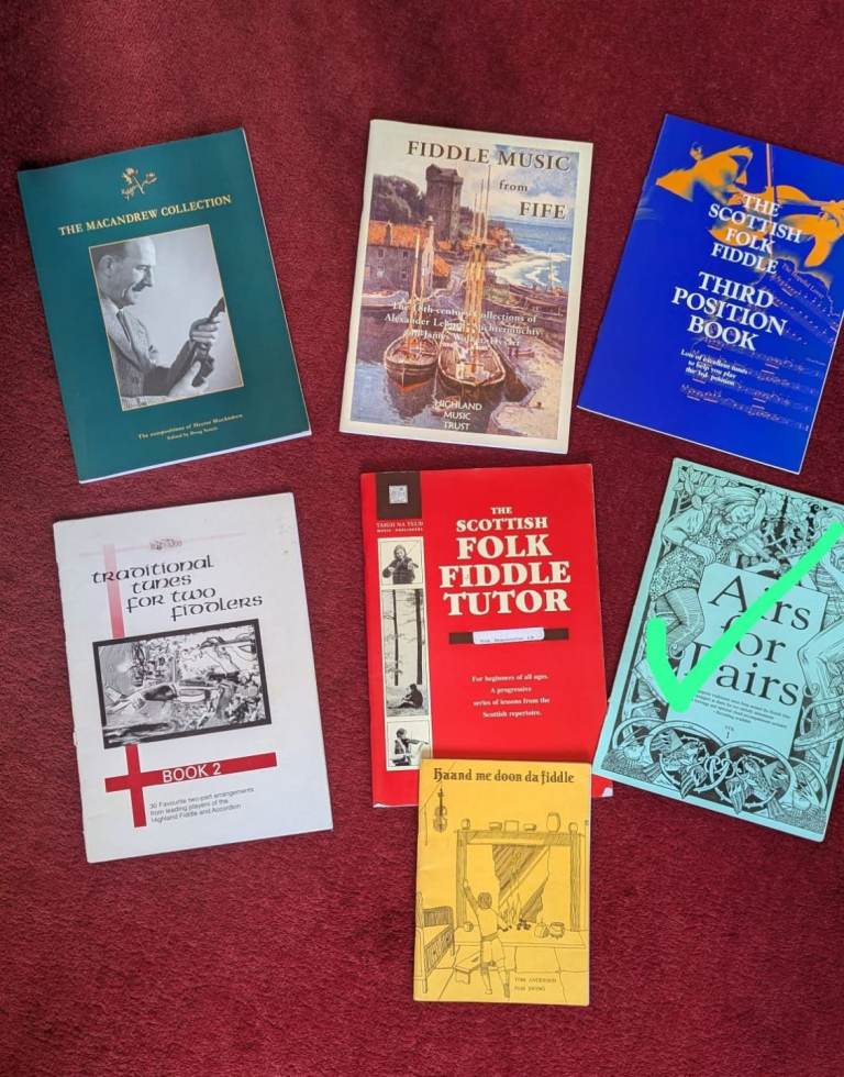 Sheet music books fir piano/fiddle/violin/recorder/voice