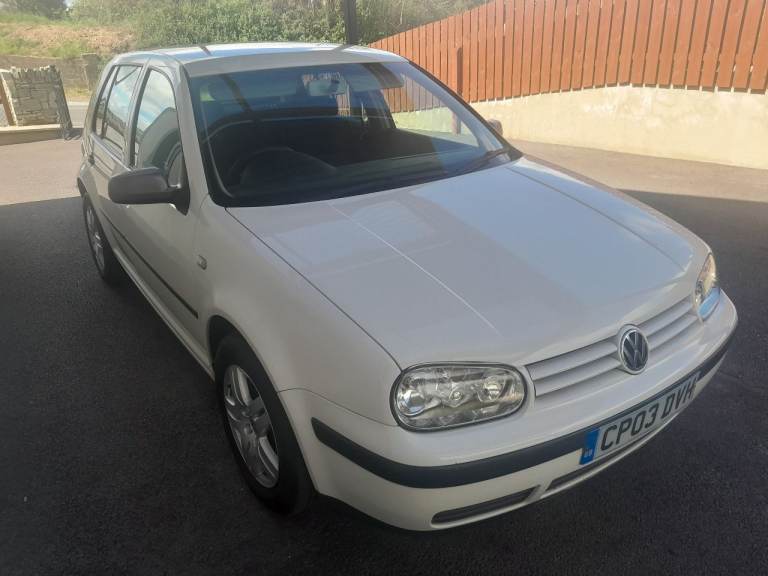 2003 Volkswagen Golf 1.9 GT TDI Geuine White Low Miles 
