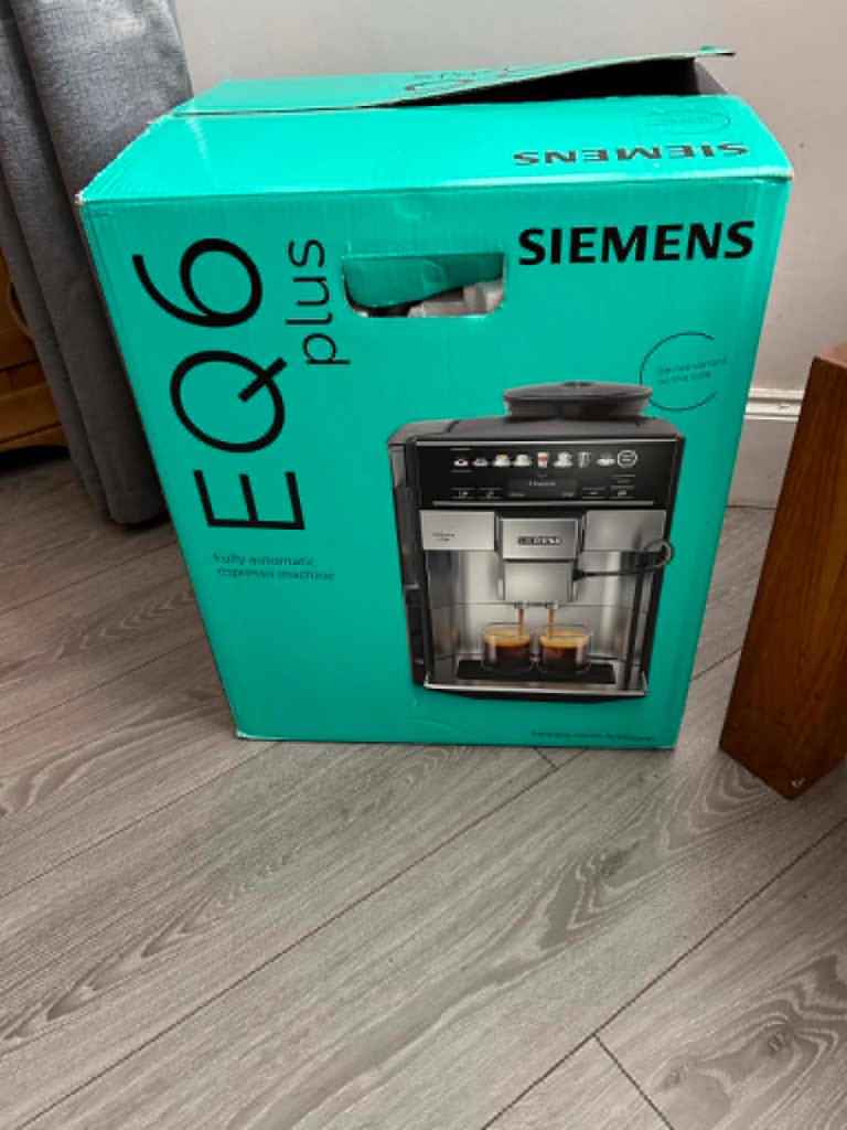 Siemens EQ6 Plus Coffee Machine - In Box