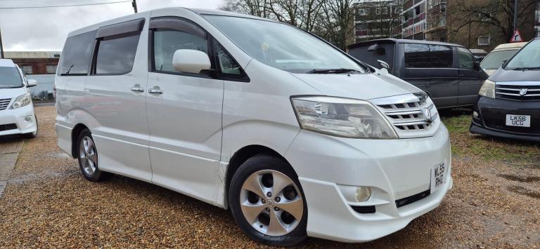 Toyota Alphard 2 Berth Campervan with Rear Conversion and Fridge