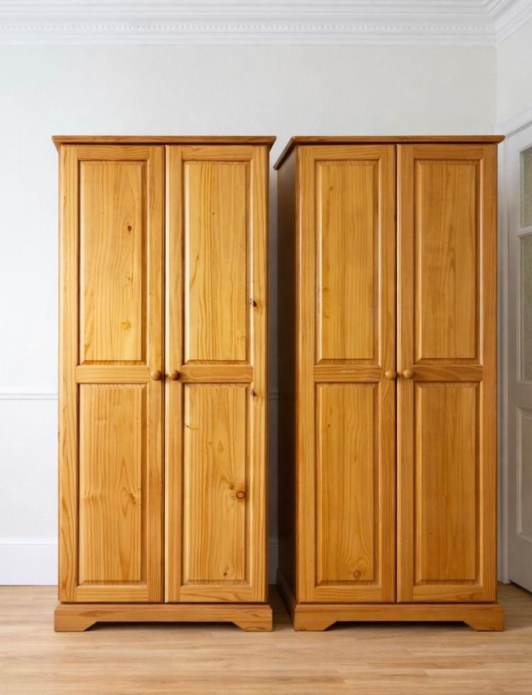 Solid Pine Wardrobes – Excellent Condition