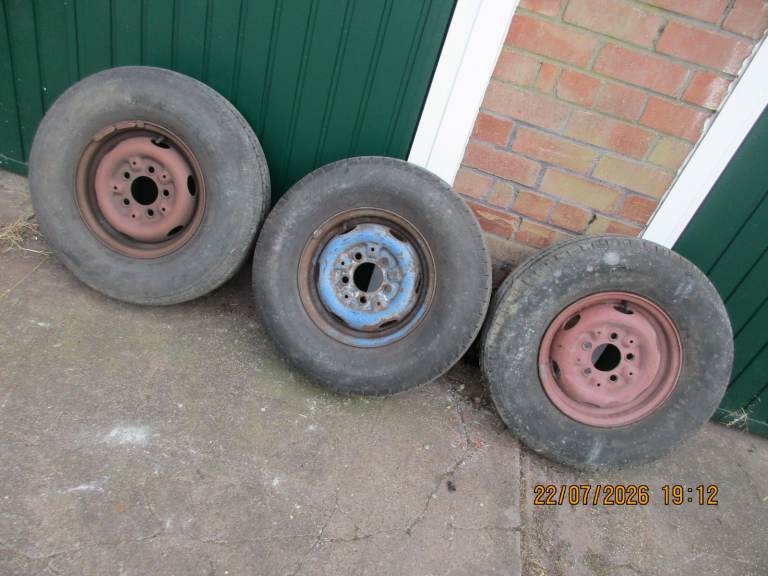 3x MERCEDES T1 TRANSPORTER WHEELS [208D-3038D ETC]