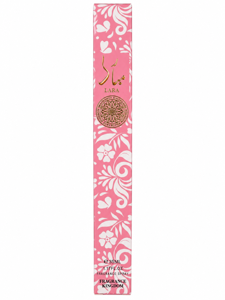 Fragrance Kingdom Lara Perfume 35ml – New, Pink Box