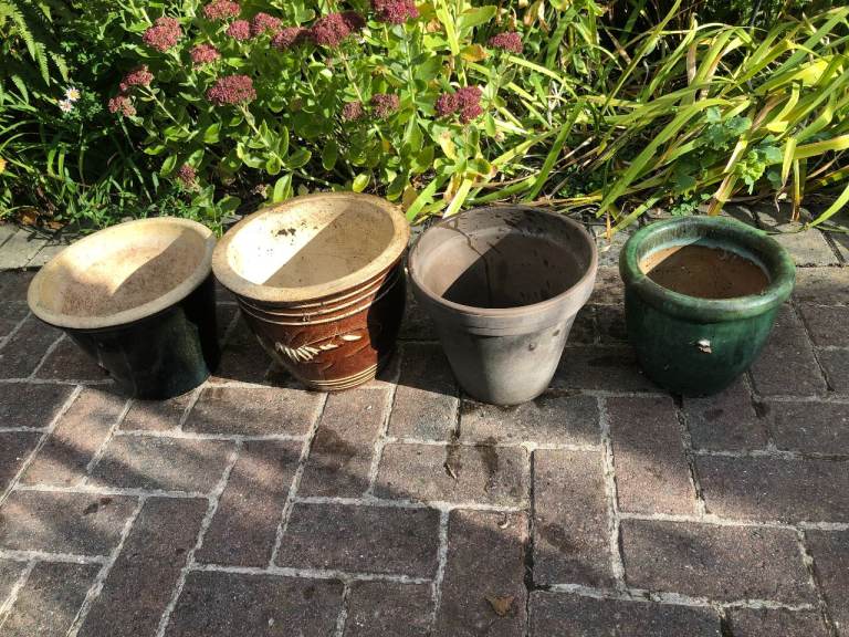 Plant pots for the garden 4x