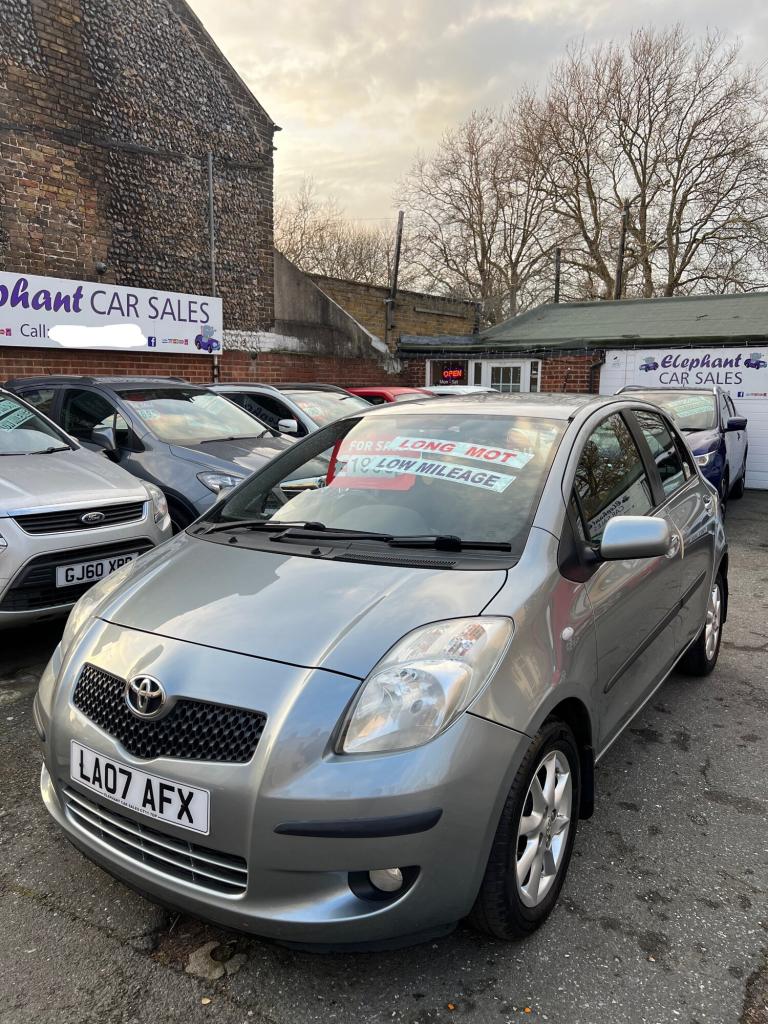 2007 Toyota Yaris 1.3 VVT-i SR 5dr HATCHBACK Petrol Manual