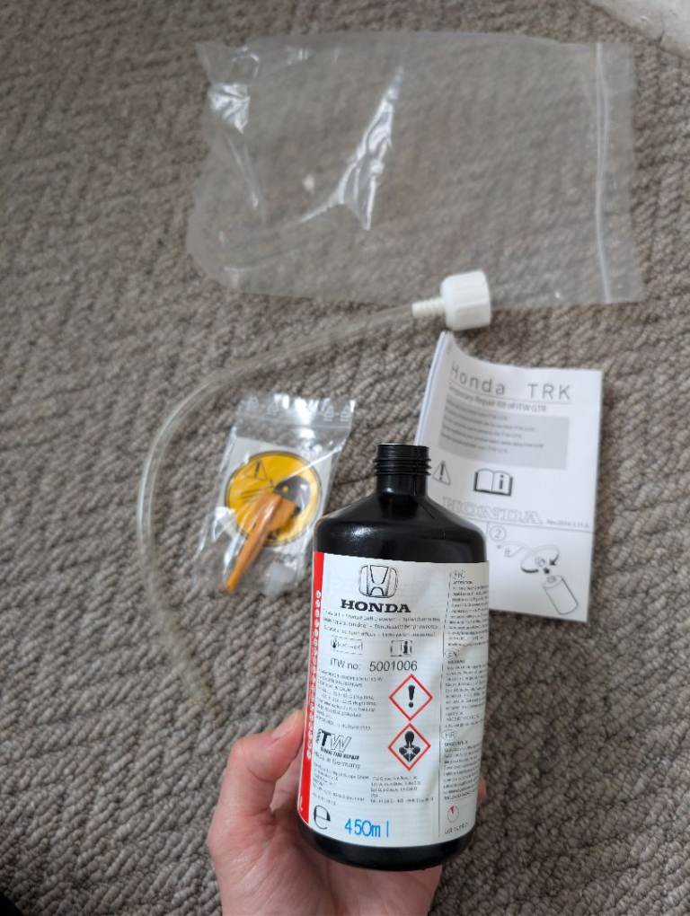 Genuine Honda Tire Puncture Sealant 5001006 450ml