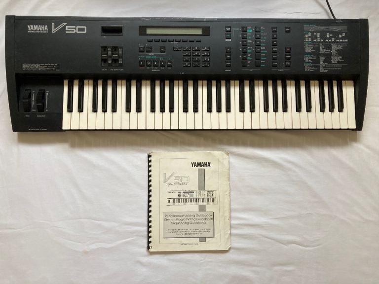 Yamaha V50 digital synthesiser 