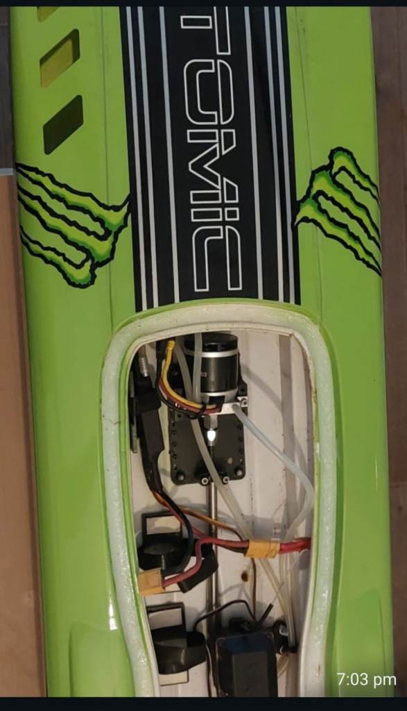 RC Boat and Monster Truck Bundle with Remote & Spares