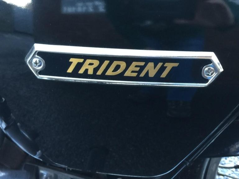 1979 Triumph Trident T160 Legend hand built by Les Williams Classic Cafe Race...