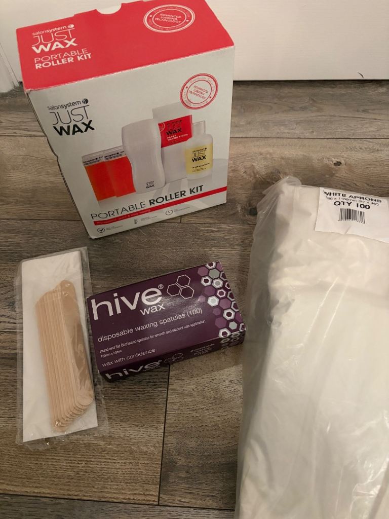 Salon system just wax kit new 