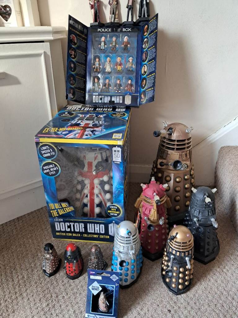Doctor Who Dalek Figures & Micro-Figure Set – As Good As New