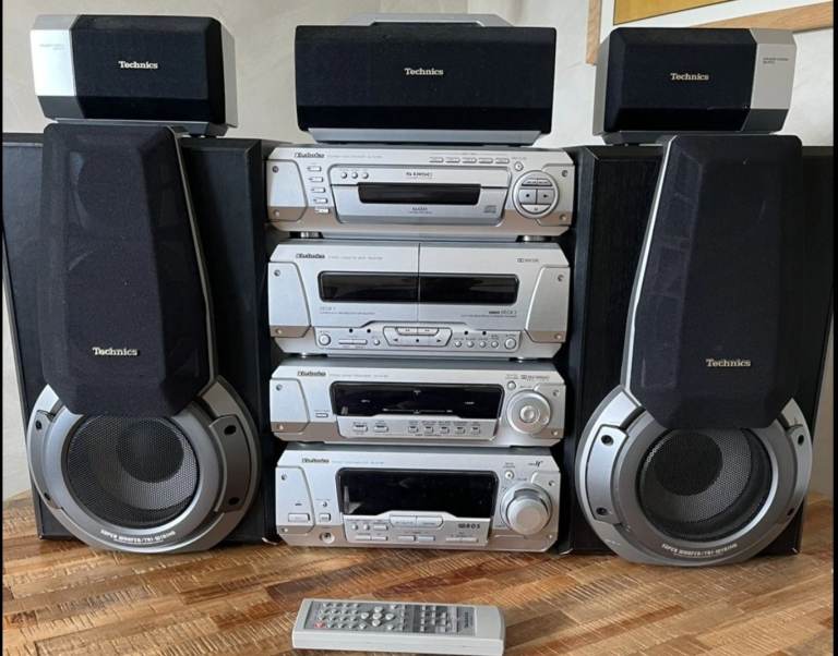 TECHNICS Seperates Hifi damaged in house move