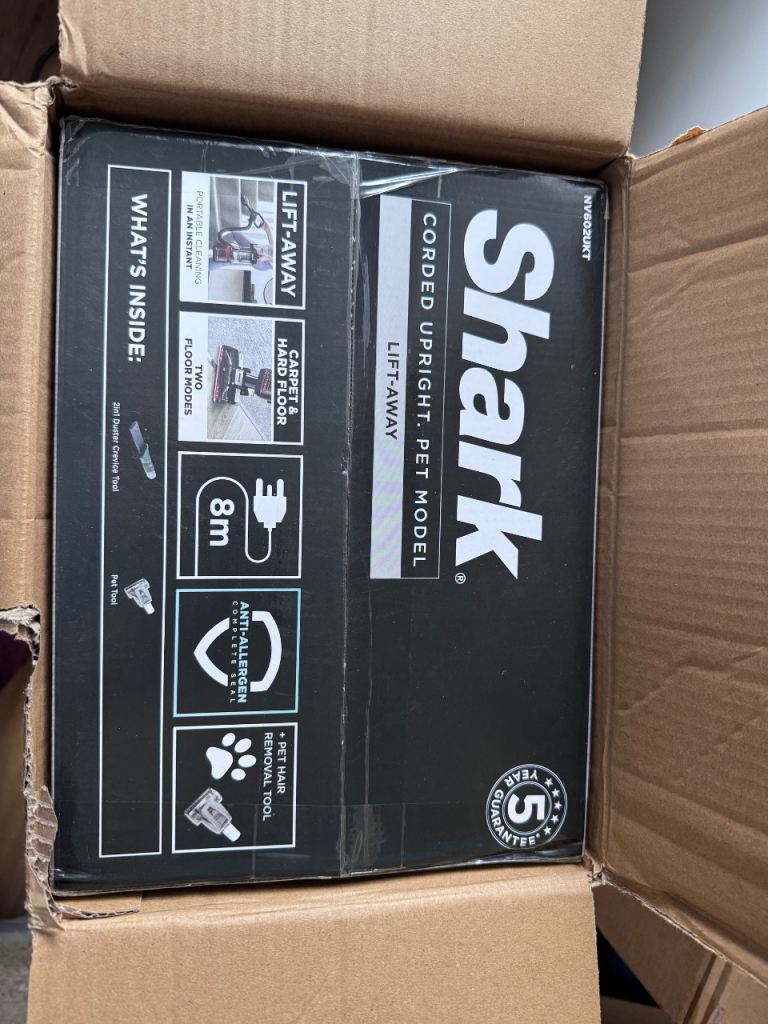 Shark Vacuum brand new in sealed box