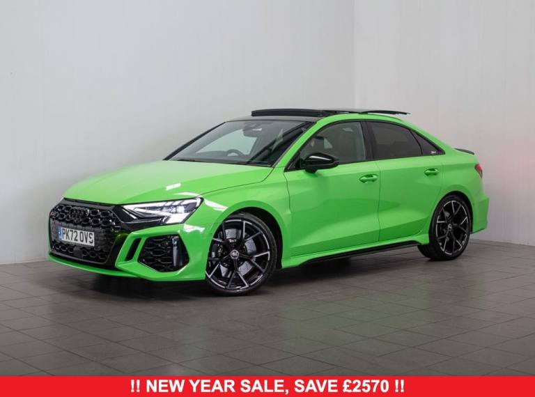 2022 Audi RS3 2.5 TFSI Vorsprung Saloon 4dr Petrol S Tronic quattro Euro 6 (s/s) (400 ps) Saloon ...