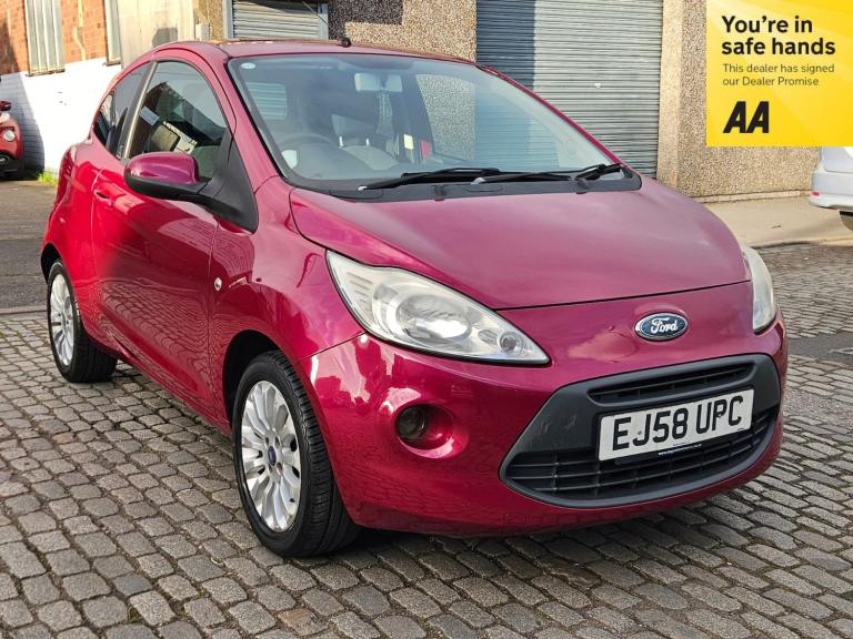 2009 Ford Ka 1.2 Petrol Manual Zetec Hatchback 3dr 4 Seats Euro 4 HATCHBACK Petrol Manual