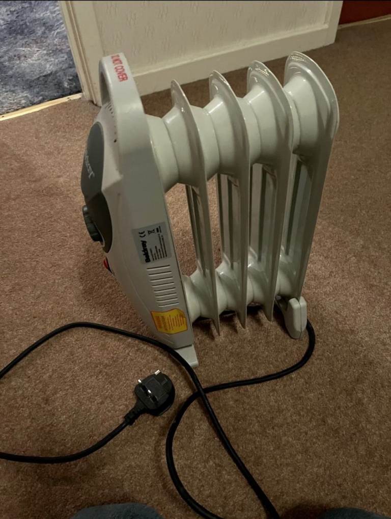 Beldray Oil-Filled Mini Electric Radiator