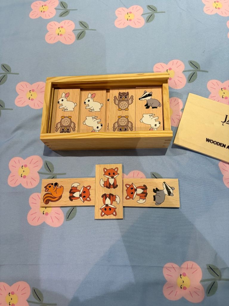 Jaques London Wooden Animal Dominoes – As Good As New