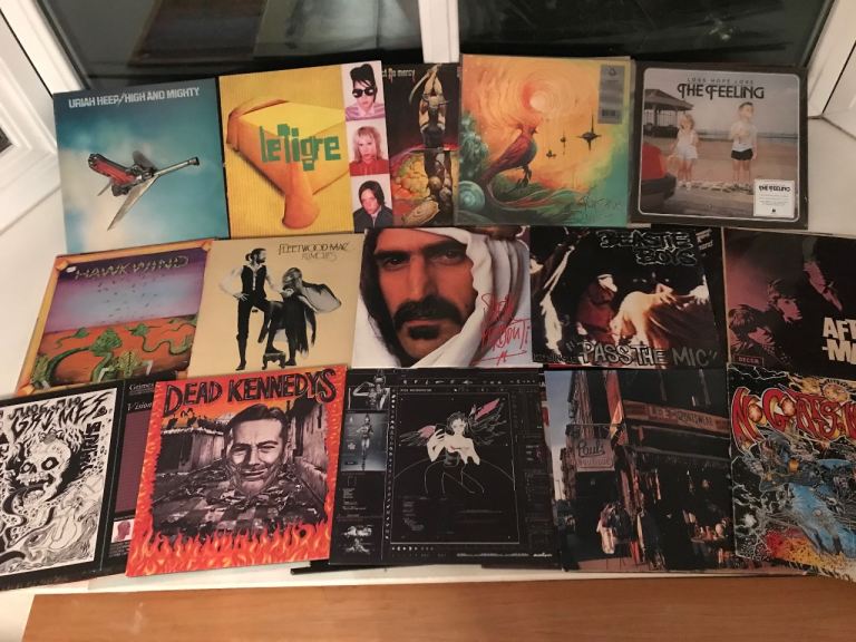 Record collection- original 1st pressings + new sealed,unplayed- rock,prog,metal