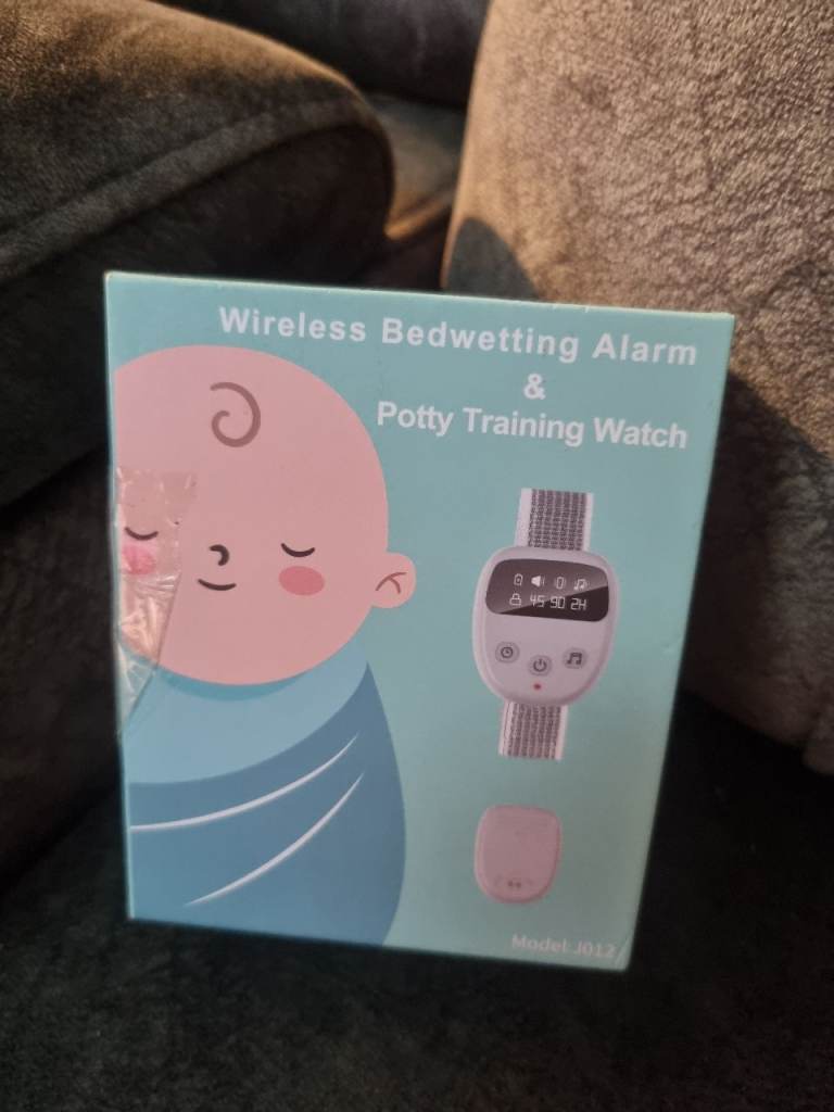 Wireless bedwetting alarm and potty watch