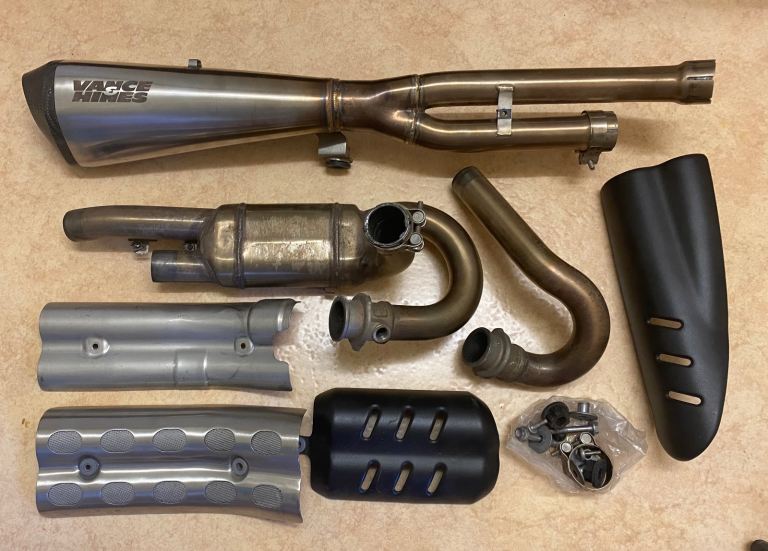 Triumph street scrambler exhaust