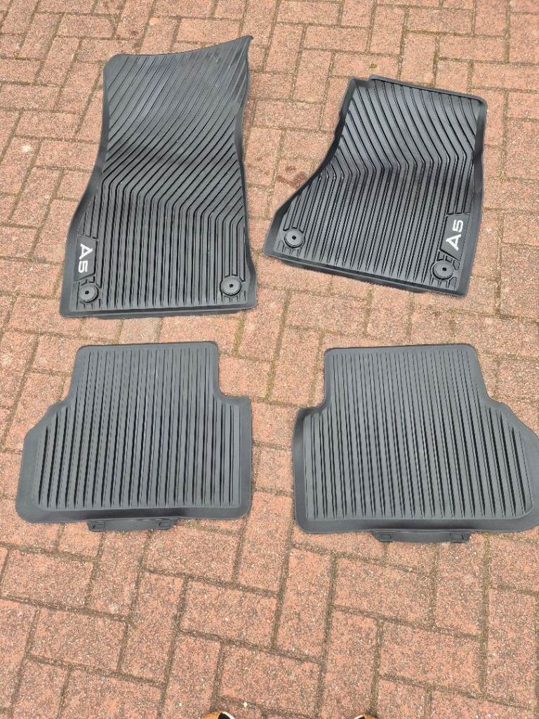 Audi branded A5 Rubber Floor Mats