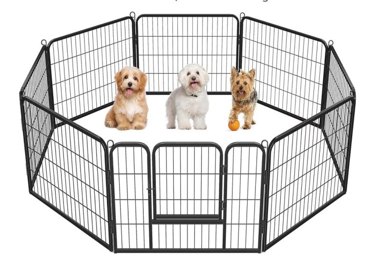 Puppy Play Pen Heavy Duty Pet Exercise Fence