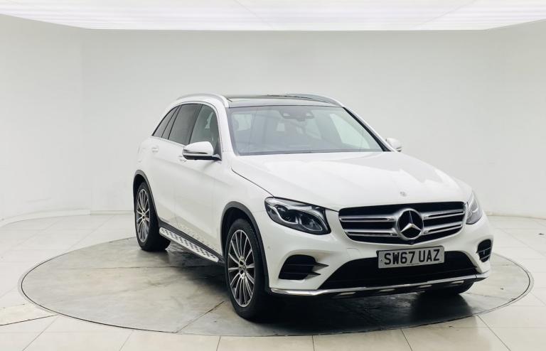 MERCEDES-BENZ GLC 2.1 GLC220d AMG Line White Auto Diesel 2017